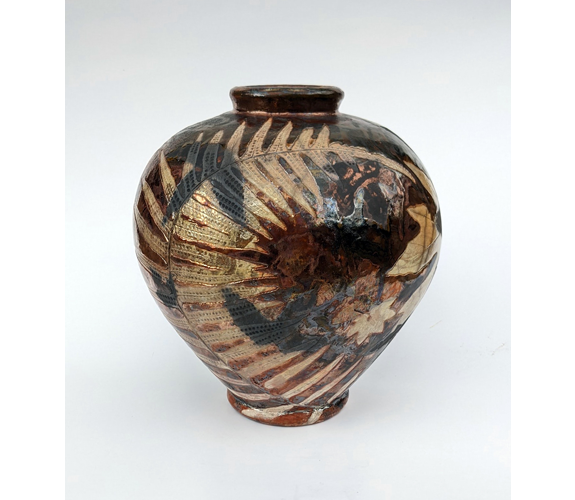 "Fern & Leaf-imprints Vase" - Dave & Boni Deal
